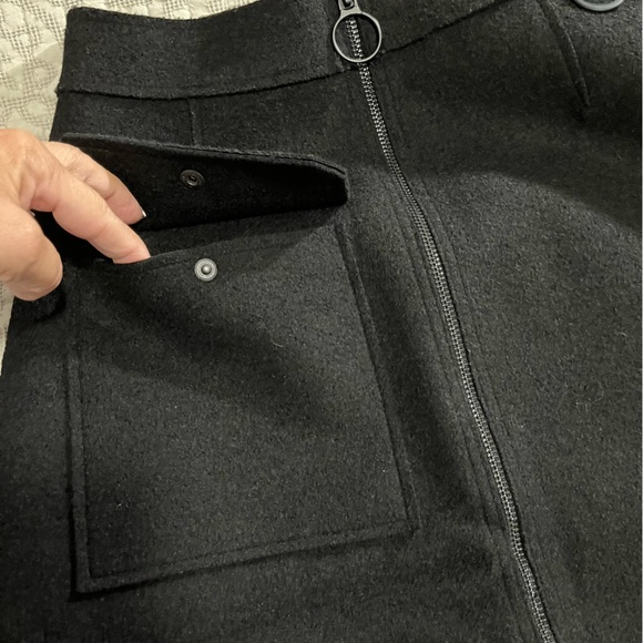 FRONT ZIP UTILITY SKIRT BY IZZUE - Picture 10 of 12